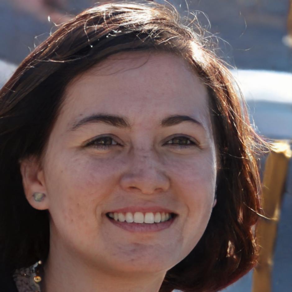 Estudiante de comunicación financiera Naia Bermúdez